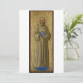 Fra Angelico - Saint Romuald Kaart (Staand voorkant)