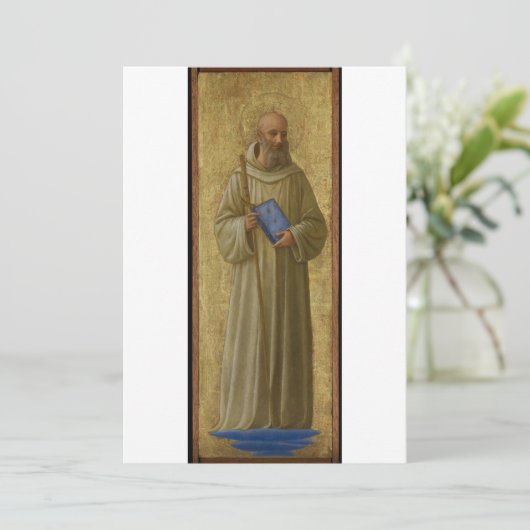 Fra Angelico - Saint Romuald Kaart (Staand voorkant)