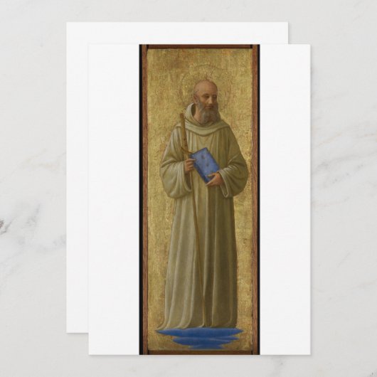 Fra Angelico - Saint Romuald Kaart (Voorkant / Achterkant)