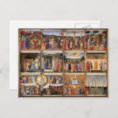 Fra Angelico-Scenes uit het leven van Christus Briefkaart (Voorkant / Achterkant)
