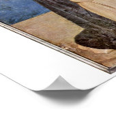 Fra Angelico - StDominic aan het kruis van Christu Poster (Hoek)