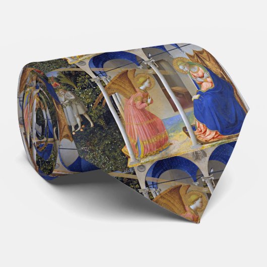 Fra Angelico , “ The Annunciation ” Stropdas (Opgerold)