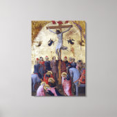 Fra Angelico The Crucifixion Canvas Afdruk (Voorkant)