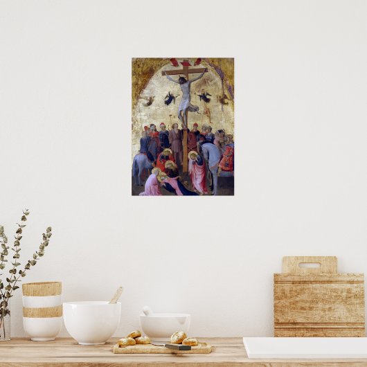 Fra Angelico The Crucifixion Poster (Keuken)