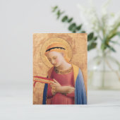 Fra Angelico- Virgin Mary Annunciate Briefkaart (Staand voorkant)