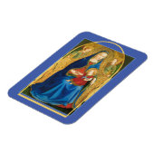 Fra Angelico "Virgin of the pomegranates" Magneet (Linkerzijde)