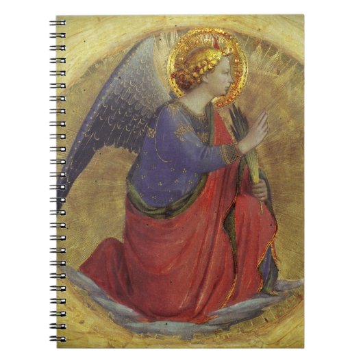 Fra Angelico's 'Engel der Aankondiging' Notitieboek (Voorkant)