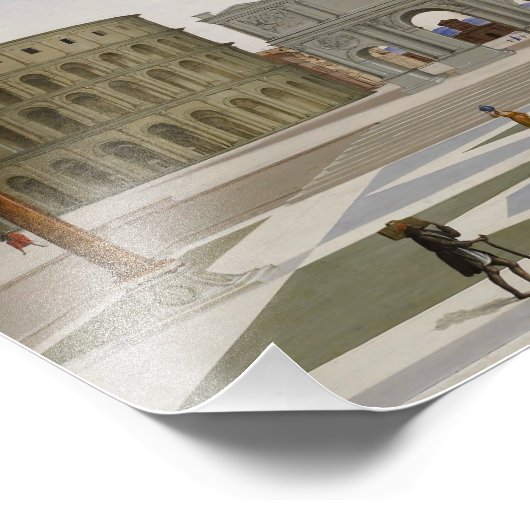 Fra Carnevale - De ideale stad Foto Afdruk (Hoek)