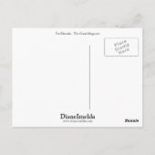 Fra Diavolo - De grote Magicus Briefkaart (Achterkant)