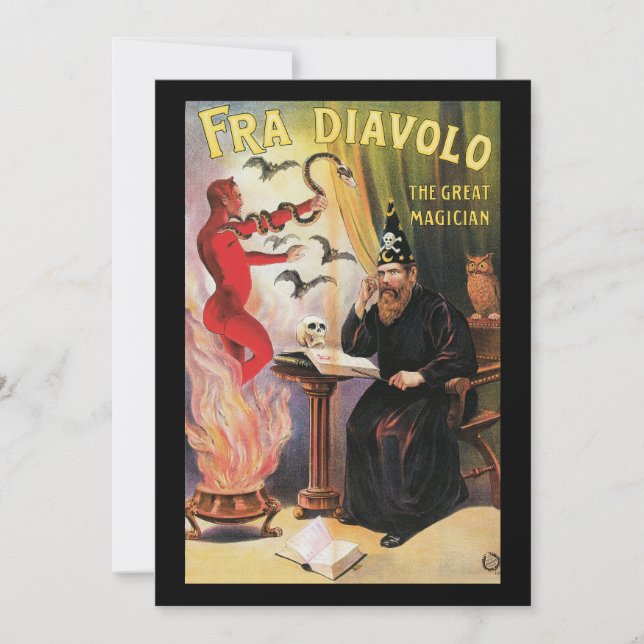  Fra Diavolo Het Grote Poster van de Magie (Voorkant)