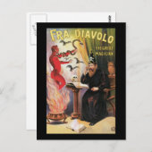 Fra Diavolo Het Grote Poster van de Magie Briefkaart (Voorkant / Achterkant)