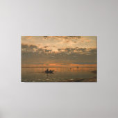 Fra Kristianiafjorden Canvas Afdruk (Voorkant)