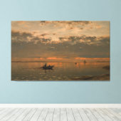 Fra Kristianiafjorden Canvas Afdruk (Insitu (Houten vloer))