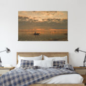 Fra Kristianiafjorden Canvas Afdruk (Insitu (Slaapkamer))
