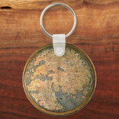 Fra Mauro wereldkaart Sleutelhanger (Voorkant)