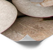 fraaie steen poster (Hoek)