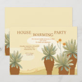 Fraailejon Planten Uitnodigingen (Voorkant / Achterkant)