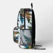 Fracal Arctic Camouflage Bedrukte Rugzak (Rechts)