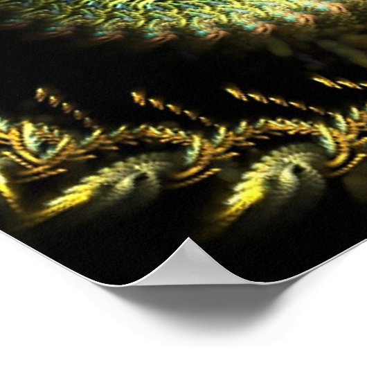 Fracamaska Fractal Poster (Hoek)