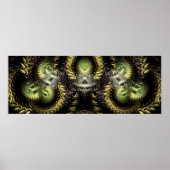 Fracamaska Fractal Poster (Voorkant)