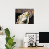 Fracguana Canvas Poster (Thuiskantoor)