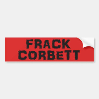 Frack Corbett Bumpersticker v.2