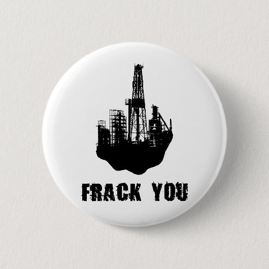 Frack You Ronde Button 5,7 Cm (Voorkant)