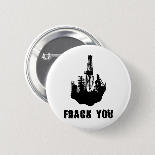 Frack You Ronde Button 5,7 Cm (Voorkant /achterkant)