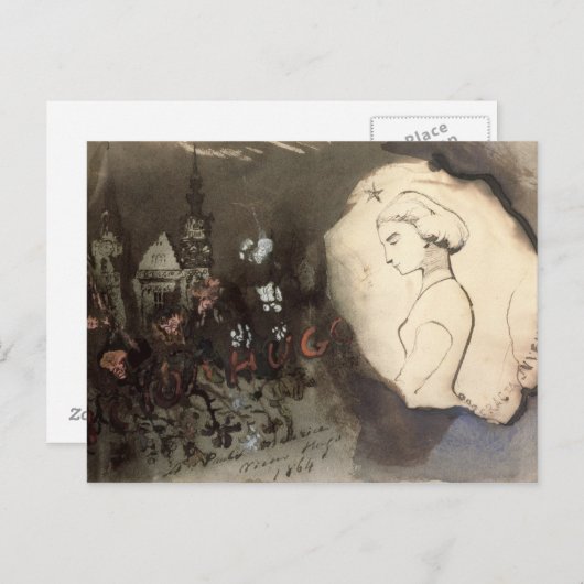 Fracta Juventus, 1864 Briefkaart (Voorkant / Achterkant)