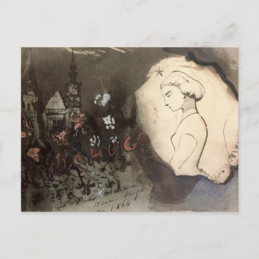 Fracta Juventus, 1864 Briefkaart (Voorkant)