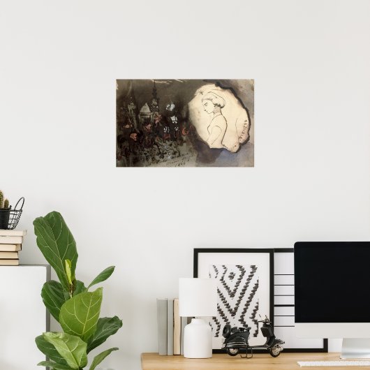 Fracta Juventus, 1864 Poster (Thuiskantoor)