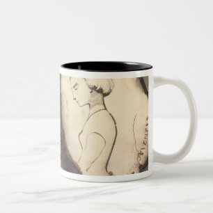 Fracta Juventus, 1864 Tweekleurige Koffiemok