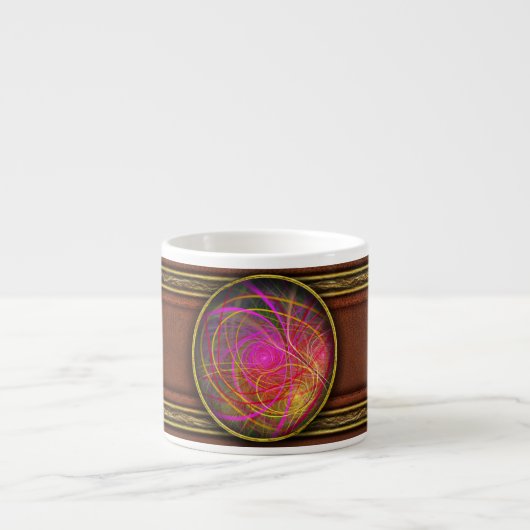 Fractaal - Abstract - Loopy Doopy Espresso Kop (Voorkant)