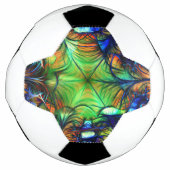 Fractaal Abstract Voetbal (Voorkant)
