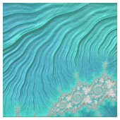 Fractaal Afbeelding op 100% katoenverbinding Stof (Close Up)