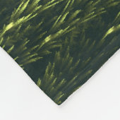 Fractaal bos fleece deken (Hoek)