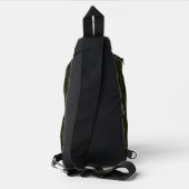Fractaal bos sling bag (Achterkant)