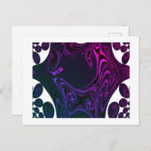 Fractaal Briefkaart (Voorkant / Achterkant)