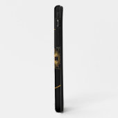fractaal gekleurd glas Case-Mate iPhone case (Achterkant/links)
