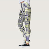 Fractaal lichtpatroon leggings (Links)