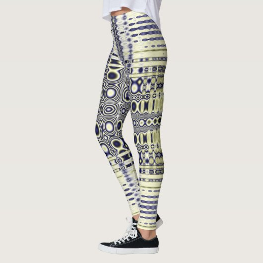 Fractaal lichtpatroon leggings (Links)