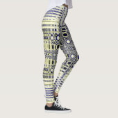 Fractaal lichtpatroon leggings (Rechts)