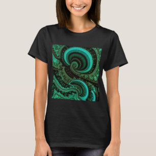 Fractaal malachiet1 t-shirt