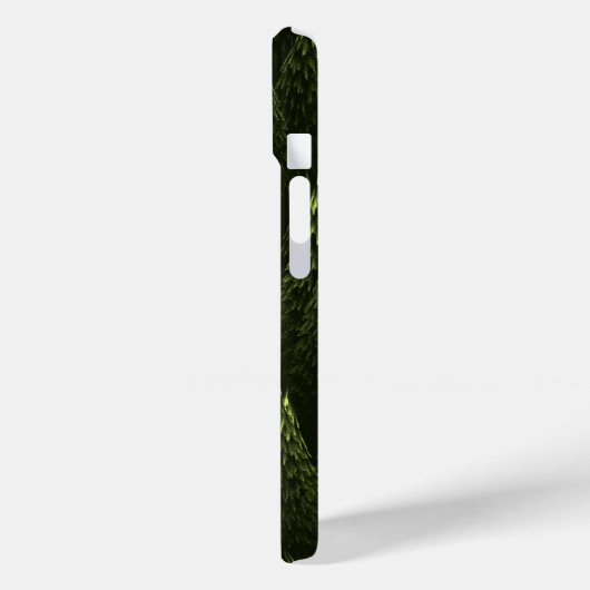 Fractaal naaldbos Case-Mate iPhone case (Achterkant / Links)