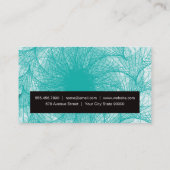 fractaal netwerk visitekaartje (Achterkant)