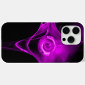FRACTAAL ROOS, Paars Violet zwart Case-Mate iPhone Case (Achterkant (horizontaal))