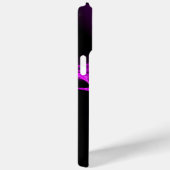 FRACTAAL ROOS, Paars Violet zwart Case-Mate iPhone Case (Achterkant / Rechts)