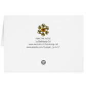 FRACTAAL ROOS, rood (Achterkant Horizontaal)