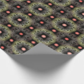 Fractaal visueel harmonisch patroon cadeaupapier (Hoek)