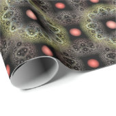 Fractaal visueel harmonisch patroon cadeaupapier (Rol Hoek)